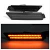 High Brightness Waterproof LED Side Marker Lamps Amber Light High Durability Clear Housing Improved Vehicle Visibility