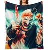 Terrifying Art and Clown Throw Blanket Thermals For Travel Thermal Cute Flannel Fabric Blankets