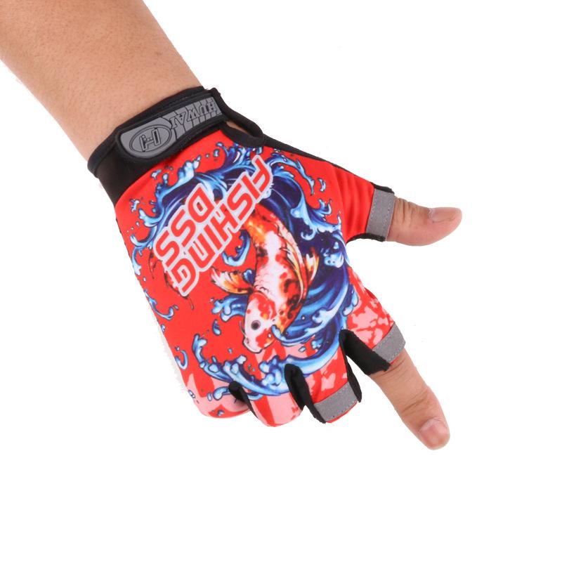 Fishing Gloves for Spring and Summer Men and Women Thin Outdoor Sports Cycling Gloves Touch Screen Lure Finger Fishing Gloves