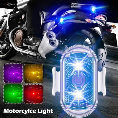 Car Strobe Light Motorcycle Flash Led Anti-collision Warning Lamp Waterproof Wireless Remote Control for Car Bike Motorcycle
