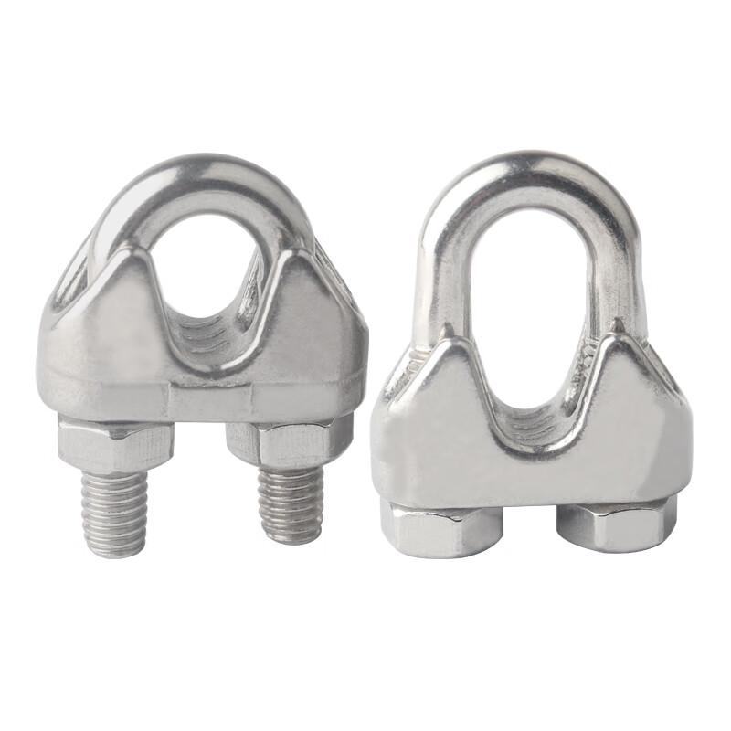 DeLi Galvanized Steel Wire Rope U-Clamp M8