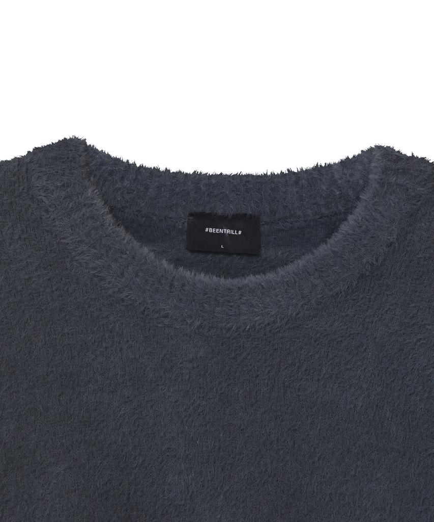 Maglione Peloso BEENTRILL (Grigio scuro)