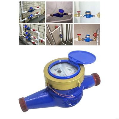   Cold Water Meter with Fittings for Garden & Home Usage Water Meter for Indoor