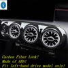 Carbon Fiber Trunk Door Switch Button / Air AC Outlet Armrest Glass Lift Panel Cover Trim For Benz CLA 200 C118 W118  - 2024