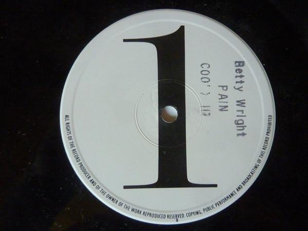 

12inch Record BETTY WRIGHT - Pain COOLX117 Cooltempo 1986 UK Soul/Funk Used