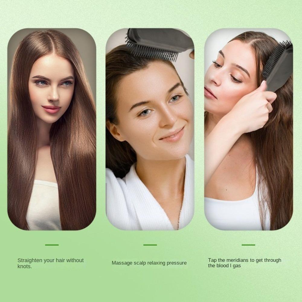 Handle Hollow Air Comb Anti Static Hollow Hair Brush Hair Care Portable Comb Women
