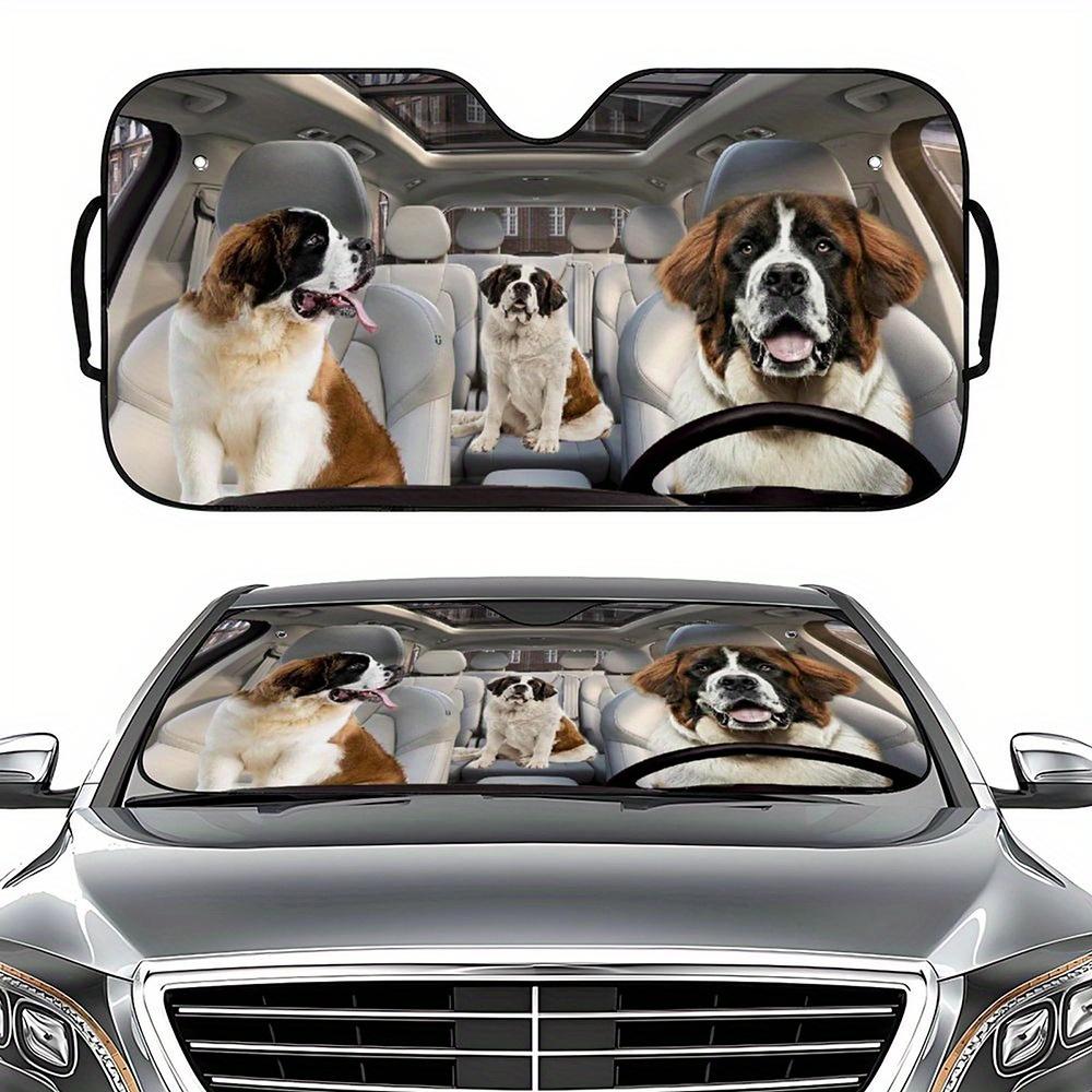 

Персонализированный складной забавный дизайн с животными, глянцевый солнцезащитный козырек, теплоотражатель, простой в установке, солнцезащитный козырек для лобового стекла автомобиля, козырек от солнца