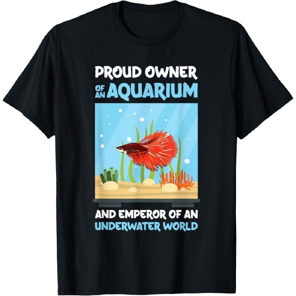 

Aquarium Underwater World Fishkeeping Fish Owner T-Shirt(1) S