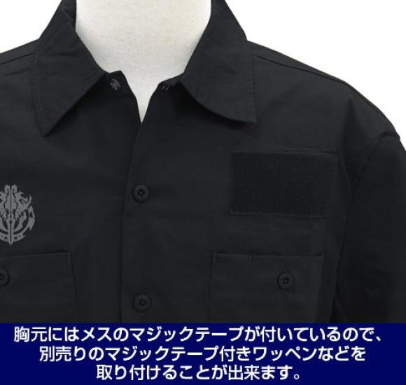 Overlord Patch Base Work Shirt Black L Size Momonga/Ainz