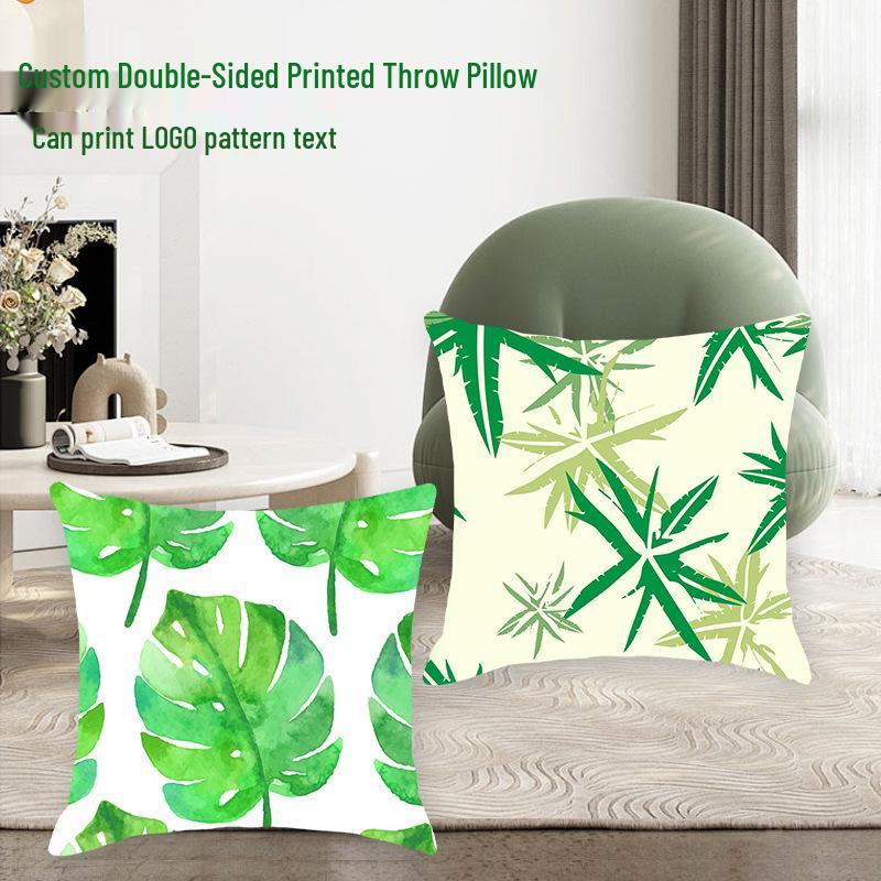 Nordic Floral Soft Pillowcase for Sofa, Office, or Bedside Decor