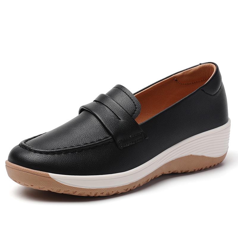 Large Size Soft Sole for Comfortable Leggings Moms Shoes Casual Shoes Flat Shoes Lightweight Non Slip Shoes Woman 2025 Trend