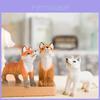 Wooden Fox Car Pendant With Cute Animal Design For Office And Home Decor
