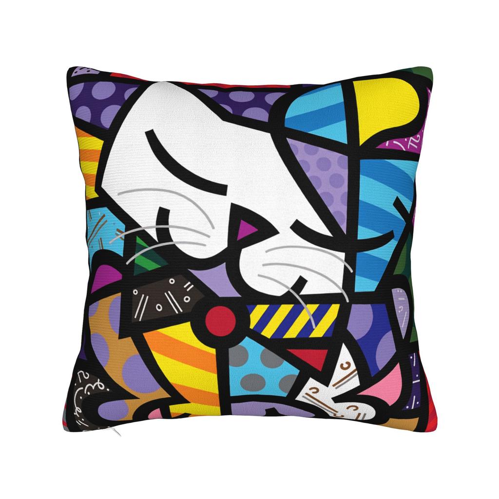 Pillow Case Brittos Art Rabbit Dog Heart Jesus Comfy Pillow Cover For Wedding Party Home Decor Vintage Pillowcases