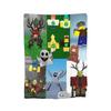 Cozy 99 Nights In the Forests Blanket Accessories Home Decorative Video Games Throw Blanket Ultra-Soft Velvet for Outdoor