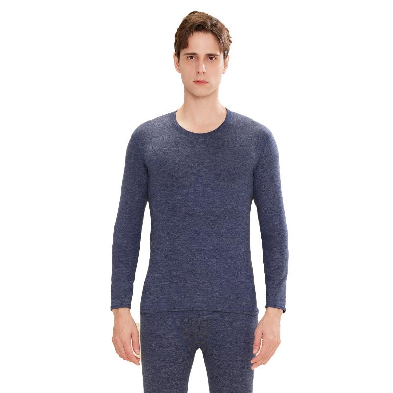 Mulberry Silk Wool Thermal Underwear Set: Velvet-Lined for Men & Women, Perfect for Autumn & Winter