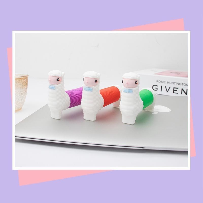 1 bucăți senzoriale telescopice schimbând forma tubul îndoit jucării Fidget tuburi pop eliberarea stresului anxietate decompresie kituri interactive garaj\t