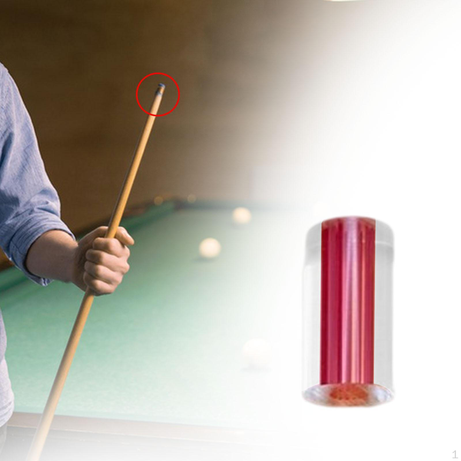 

Acrylic Pool Tip Ferrule for Billiard Cue Accessories