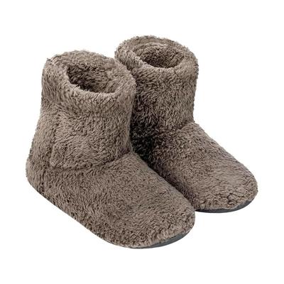 Chinelos EQLITURE Outono/Inverno, Sapatos de Casa, Quentes, Uso Interno, Unissex, Laváveis, Antiderrapantes, à Prova de Som (Greige, Tamanhos de Sapato Japoneses, Adulto, Alfabeto, M)