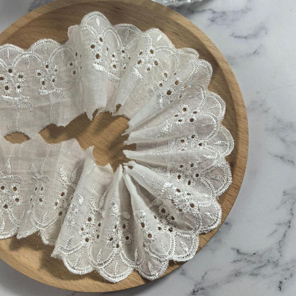 Leichte bestickte Spitzenaccessoires für Lolita- und Hochzeitskleider