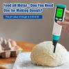 Yieryi Food PH Meter High Accuracy PH Tester For Meat Cheese Dough Tea Sausage Jam Hydroponics With LCD Display Calibration Kit