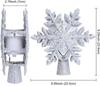 Christmas Snowflake Rotating Projection Lamp Christmas Tree Crown Decoration Christmas Day Indoor Atmosphere Light Holiday Lighting