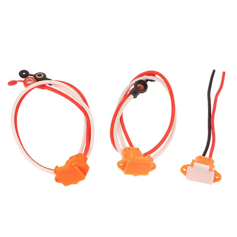 Electric Vehicle Accessories Universal With 12Awg Cable Battery Connector Plug Charging Socket Scooter Bike Parts