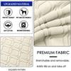 High Elastic Universal Chair Cover Jacquard Washable Dining Chair Slipcover Thickened Removable Chair Protector for Home Kitchen