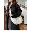 Fall Winter New Trendy Niche Diamond-Quilted Shoulder Crossbody Bag Dumpling Bag Premium Women Large Capacity Bag