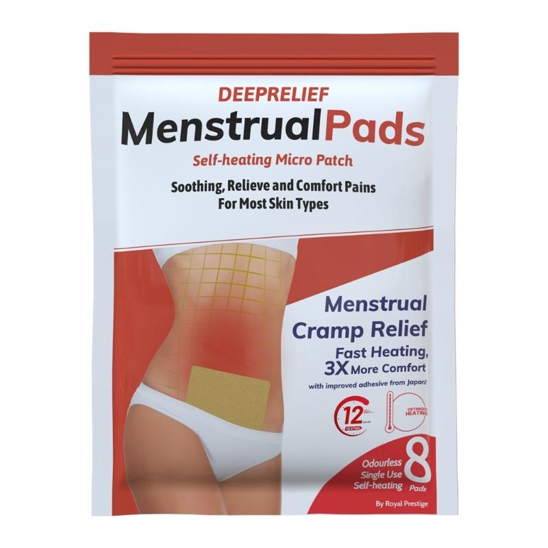 Heating Pad for Period Self-Heating Small Patches Menstrual Pains Relief Heating Pads Fast Heating Heat Patches 1
