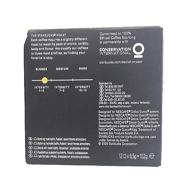 Nescafe Dolce Gusto Starbucks Veranda Blend Grand 12 Capsules