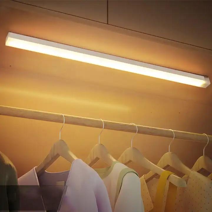 Wireless LED Night Lights Motion Sensor Lights Closet Kitchen Night Lights Bedroom Detector Light Cabinet Staircase Backlit Back Up Lights 1