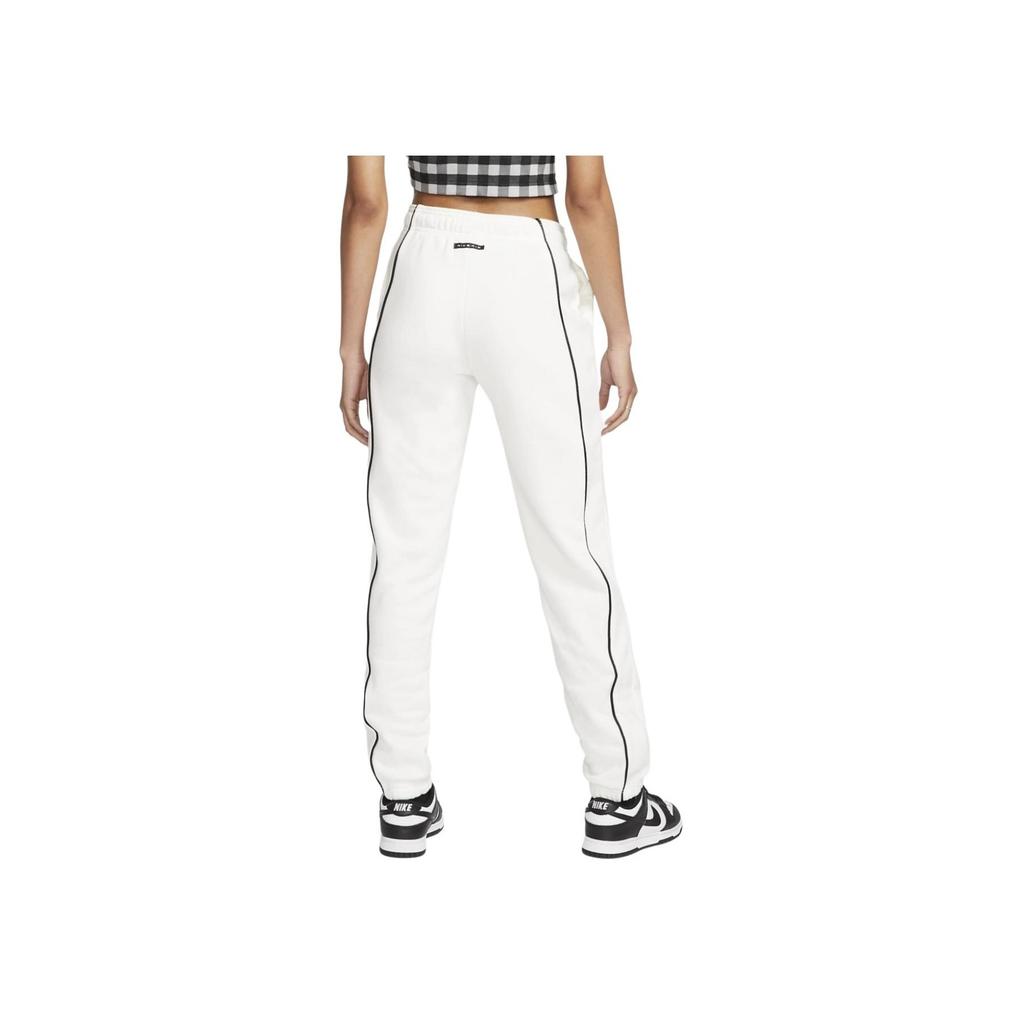 Nike Loose Logo Print Long Pants Sports Pants Women bottoms White DQ6563-133