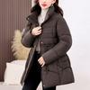 Fashion Winter Coat Female Clothes Hooded Thick Warm Casual Winter Jacket Women's Parkas