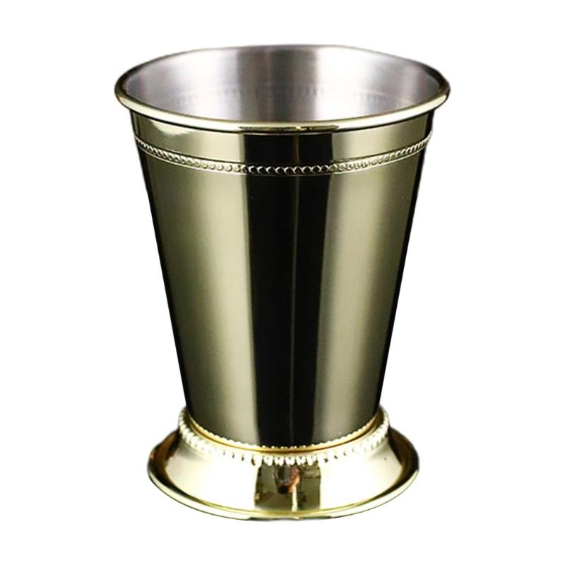 Stainless Steel Moscow Mules Cup Cocktails Cup Tumblers Classic Mints Julep Cups Reusable Metal Glasses for Drinking