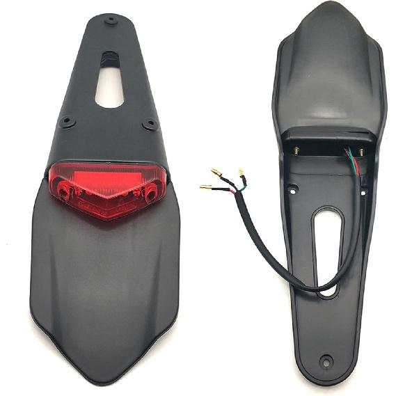 VrAre Motorbike Tail Light Motorcycle TailLight Dirt Bike Rear fenders Brake Stop LED Tail Light For Ho&nda CRF230F XR230 XR250 XR400 CRF 230F XR 150