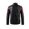 European Size Thin New Casual Leather Jacket for Men, Korean Style Slim-fit Trendy Youth PU Leather Jacket Men's Clothing