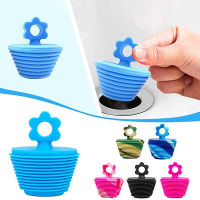 Silikon Badewannenstöpsel Keine Installation Badezimmer Dusche Wanne Universal Wasserstopper Spiral Badewannenstöpsel