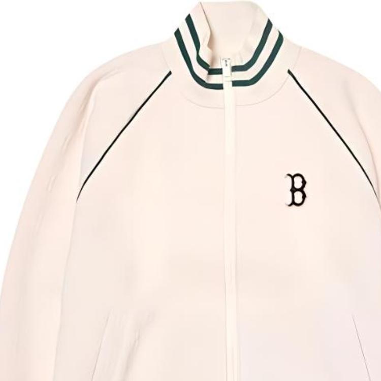 New MLB Boston Red Sox Jackets Coats Unisex Cream 3ATRM0344-43CRS
