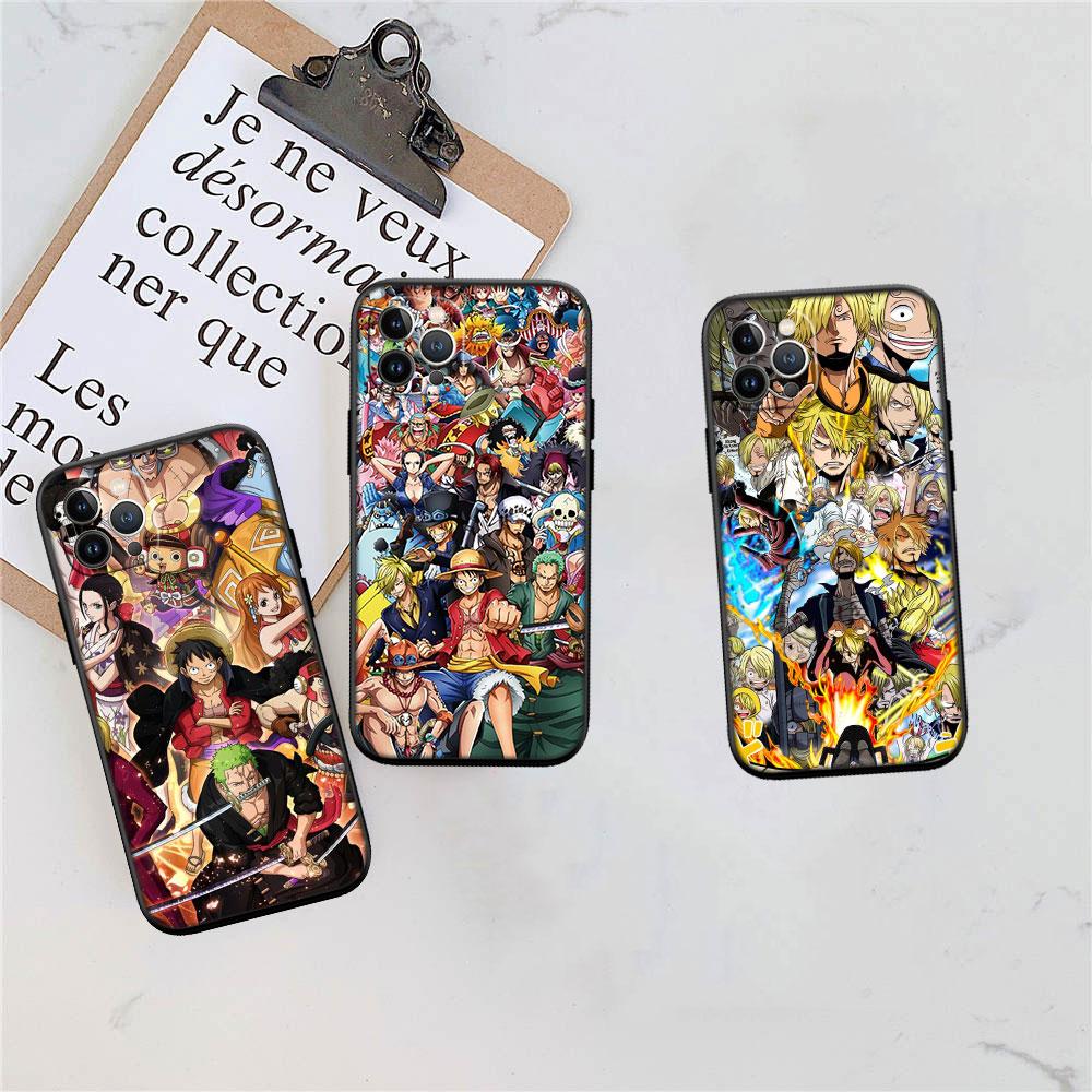 Art One Piece Soft Shell Phone Case for Redmi Note 10 11 12 Pro Max 10S 10C 10T 11A 11S 12S 12C
