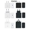 Зарядное устройство Samsung Super Fast Charging 45 Вт - Стандарты EU, UK и US для мобильных телефонов
