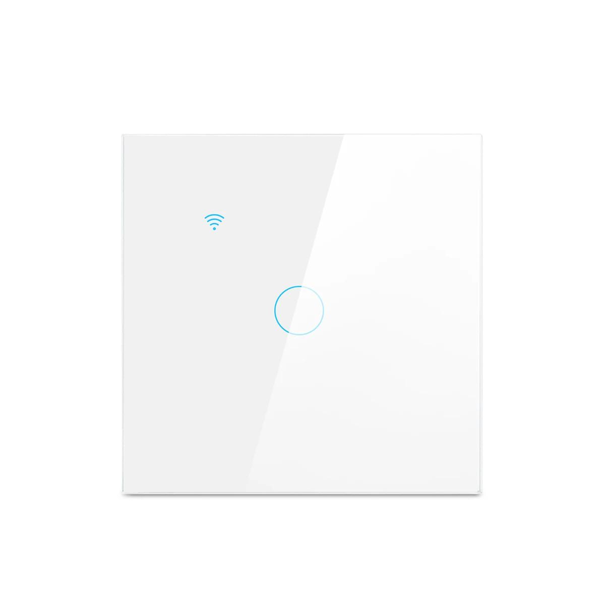 

Siri Homekit WiFi Умный Настенный Выключатель Света Сенсорное Управление Стеклянная Панель Пульт Дистанционного Управления Через Google Home Alexa MFI Выключатель Apple