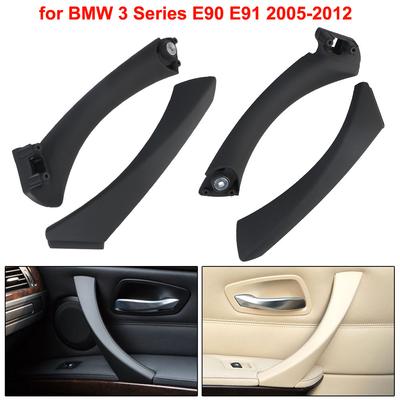Left/Right Handle for BMW E90 E91 316 318 320 325 328 Serie 3 Automobile Interior Door Panel Pull Trim Covers Car Inner Handle
