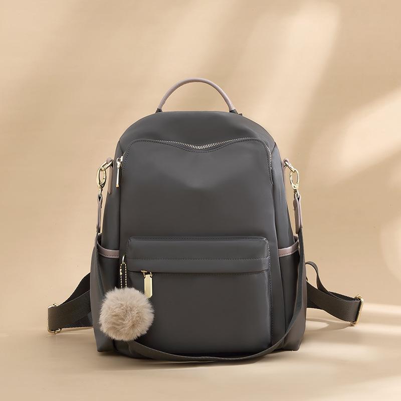 

Женский рюкзак Anti-Theft Oxford Canvas - модная дорожная сумка в корейском стиле 2025 года 27x14x31 cm