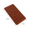 3D Russian Alphabet number Silicone Chocolate Mold Cake Decorating Tools Tray Fondant Molds Jelly Cookies Baking Mould Silicone