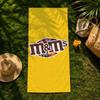 Food Candy Bean Towel Beach Towel, Quick Drying Absorbent Bath Towel for Swim, Gym, Camping, Outdoor Hot