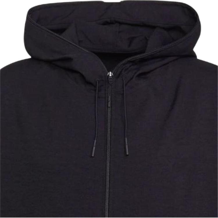 Y-3 SS22 Solid Color Oversized Hooded Jacket Men Jackets Black HG8602