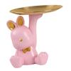 Rabbit Figurines Modern Statue Ornament for Living Room Housewarming Bedroom