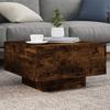 VidaXL Coffee Table Smoked Oak 55x55x31 Cm Engineered Wood 836571