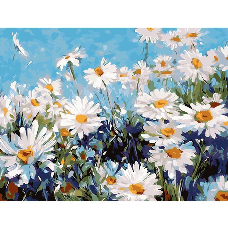 

5D DIY Алмазная картина Нежные цветы Алмазная вышивка Набор для вышивки крестом Полный горный хрусталь Мозаика Домашний декор Round 30x40cm