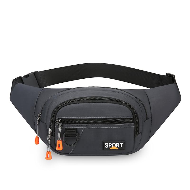 Herre Multifunksjonell Midjeveske Skulderveske Sport Utendørs Stor Kapasitet Crossbody-veske Mobiltelefonveske